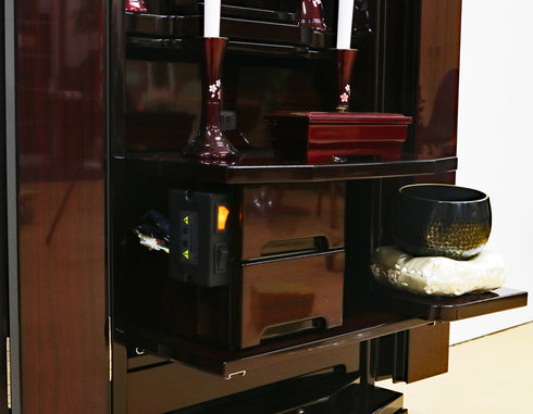 Soka Gakkai Furniture-style Buddhist Altar "Kagayaki" Available in 3 colors Made in Japan Specially designed for permanent Gohonzon